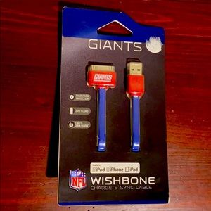 NEW NY Giants Apple iPad, iPhone, iPod charger